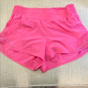 Lululemon Hot Pink Shorts 6